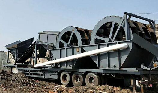 移動洗沙機無（wú）需打地基、無需尋找高低落差，節省了用戶大量成本與時間