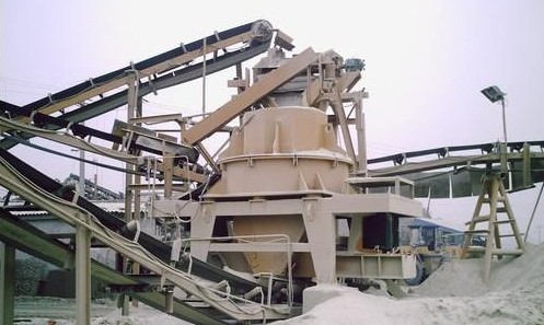 礦石製砂機品石料粒型美觀、質量結（jié）實、粒度均勻
